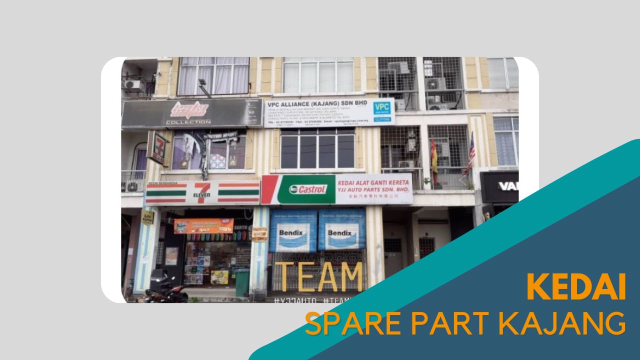Cover Kedai Spare Part Kereta Kajang